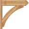 Ekena Millwork Thorton Rough Sawn Arts and Crafts Outlooker, Western Red Cedar, 8"W x 32"D x 32"H OUT08X32X32THR03RWR - alternate 4